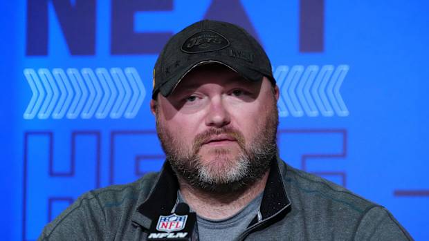 New York Jets general manager Joe Douglas at NFL Combine